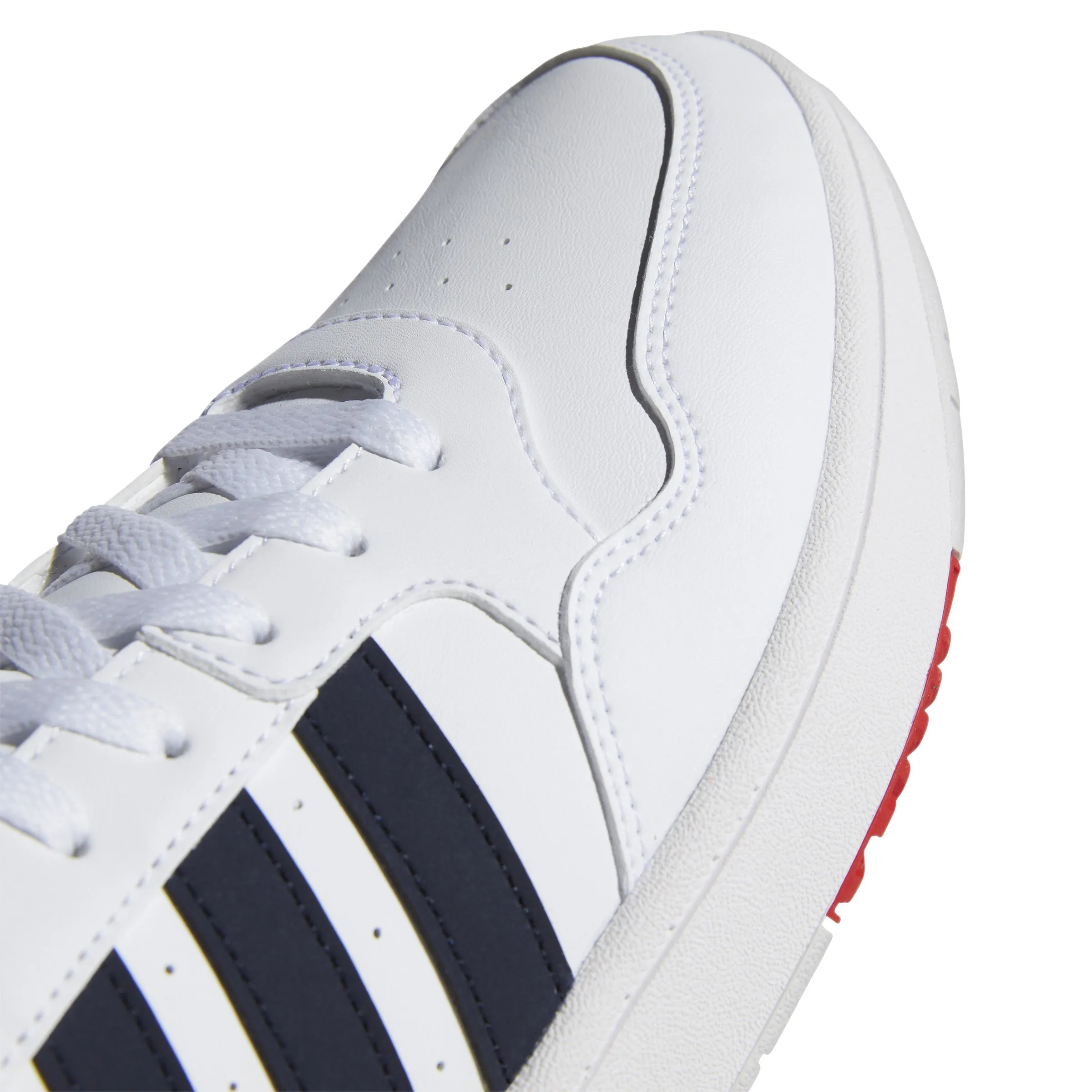 Adidas Hoops 3.0 Mid Classic Sneaker White Navy Red GY5543