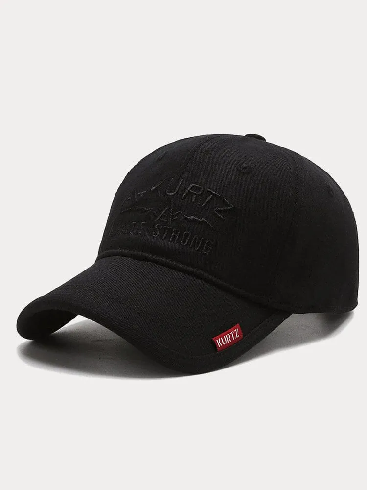 Adjustable Word Cotton Baseball Cap