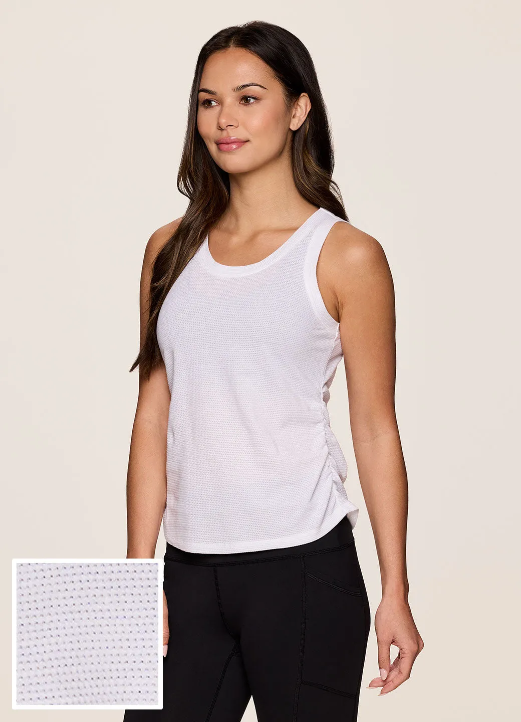 All In Ruched Tank