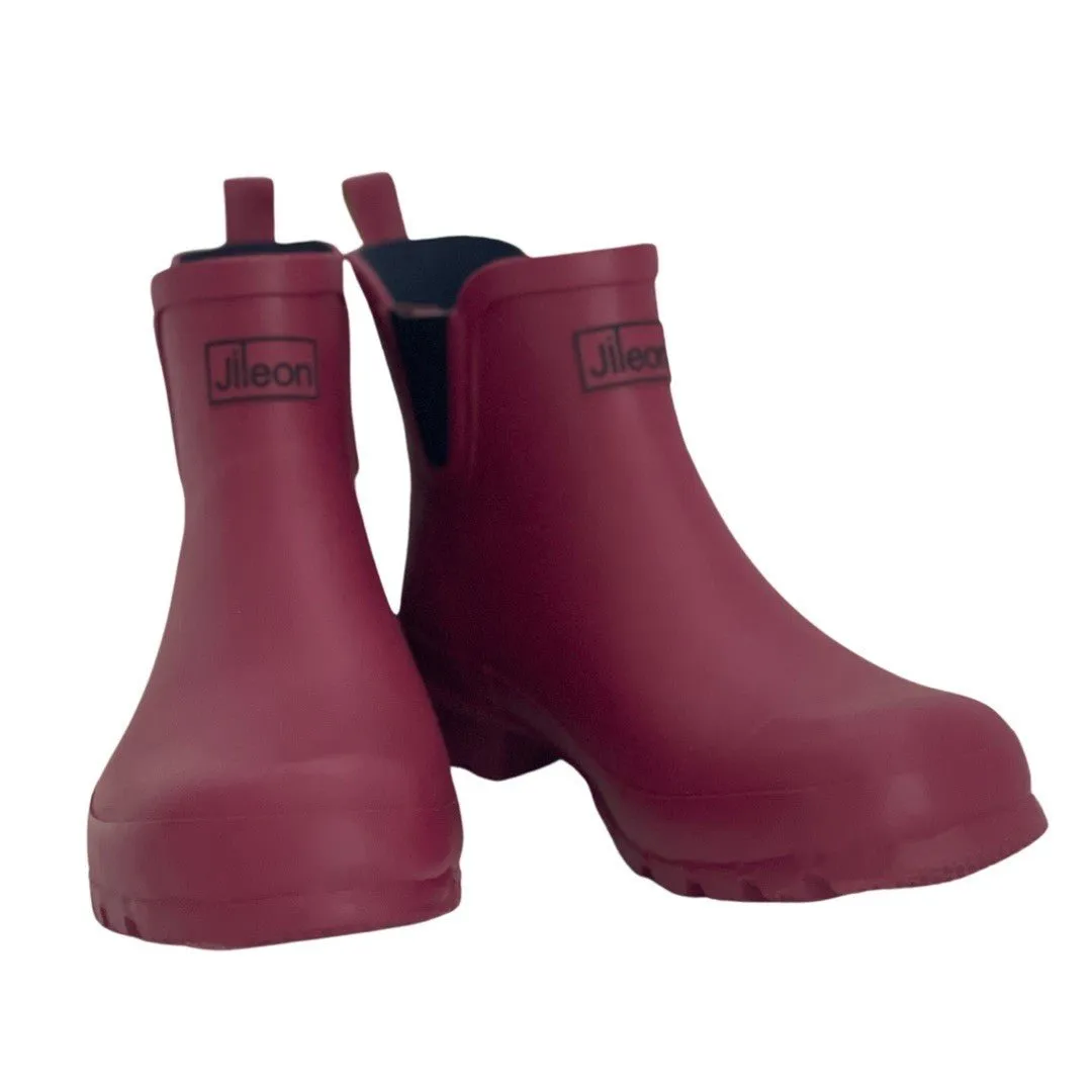 Ankle Wellies -Wide in Foot - Easy to Slip on and Off