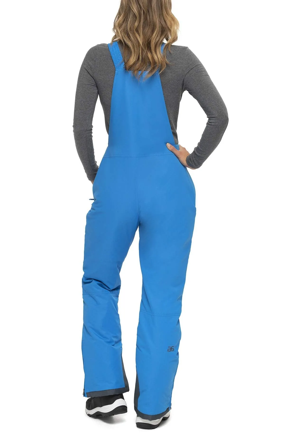 Arctix Women's Essential Insulated Bib Overalls, Marina Blue, Medium (8-10) Long