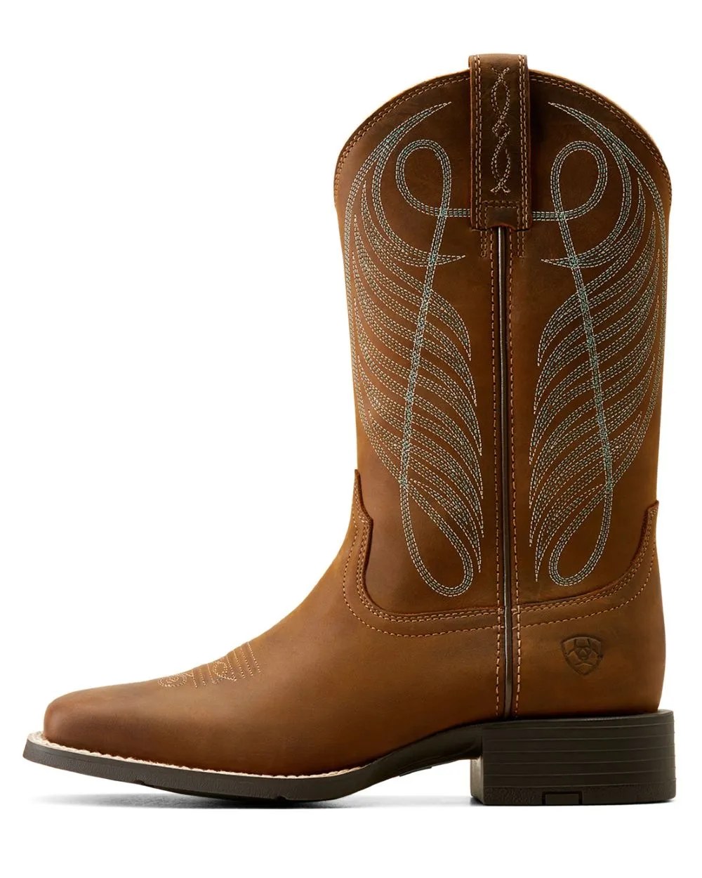 Ariat Womens Round Up Wide Square Toe Western Boots