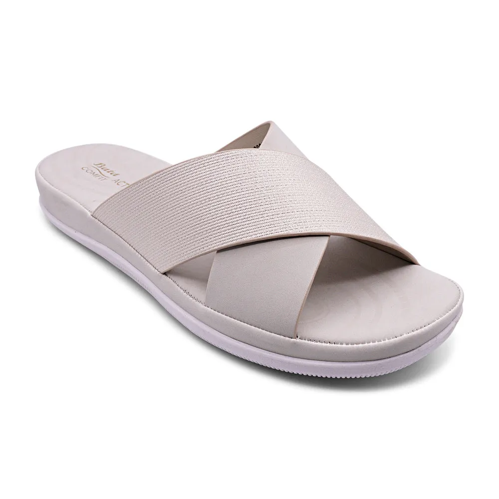 Bata Comfit AURORA Slip-On Flat Sandal For Women