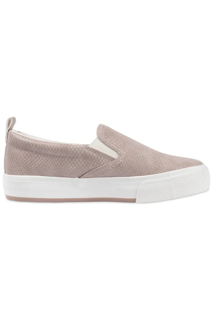 Croc Texture Slip On Sneaker _ 148627 _ Lilac