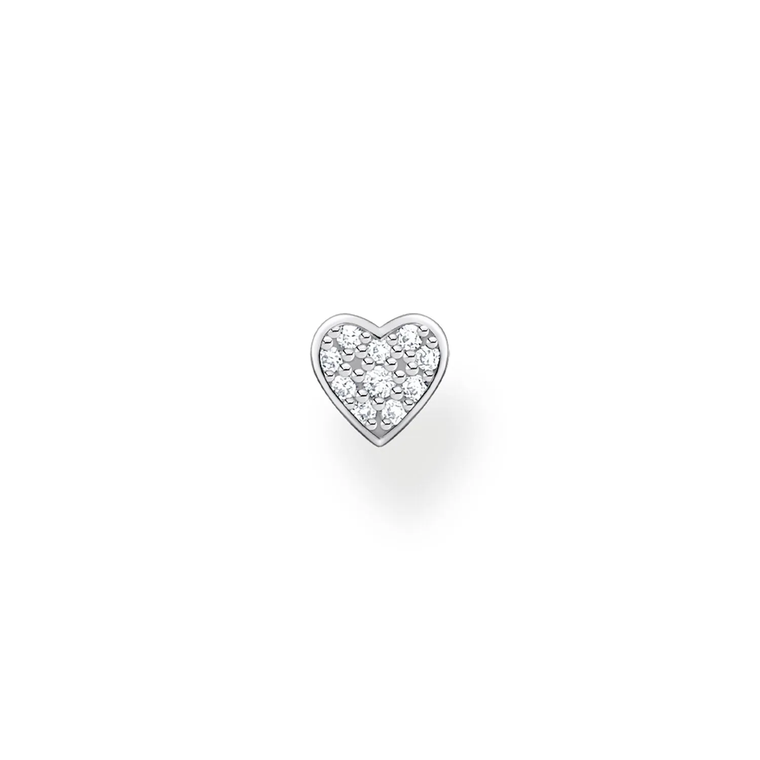 Ear Stud Heart (Single)