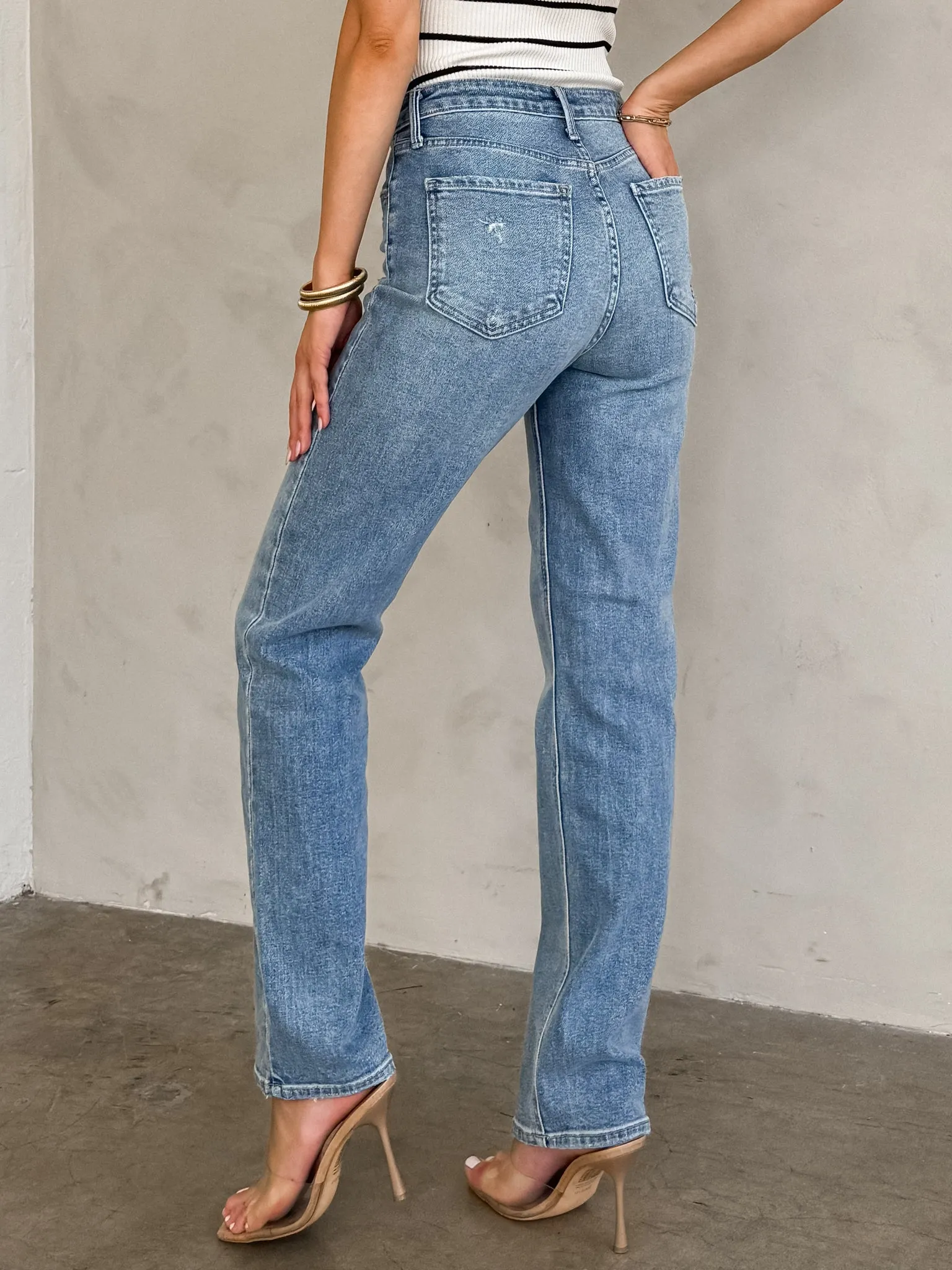 In the End Straight Leg Jeans