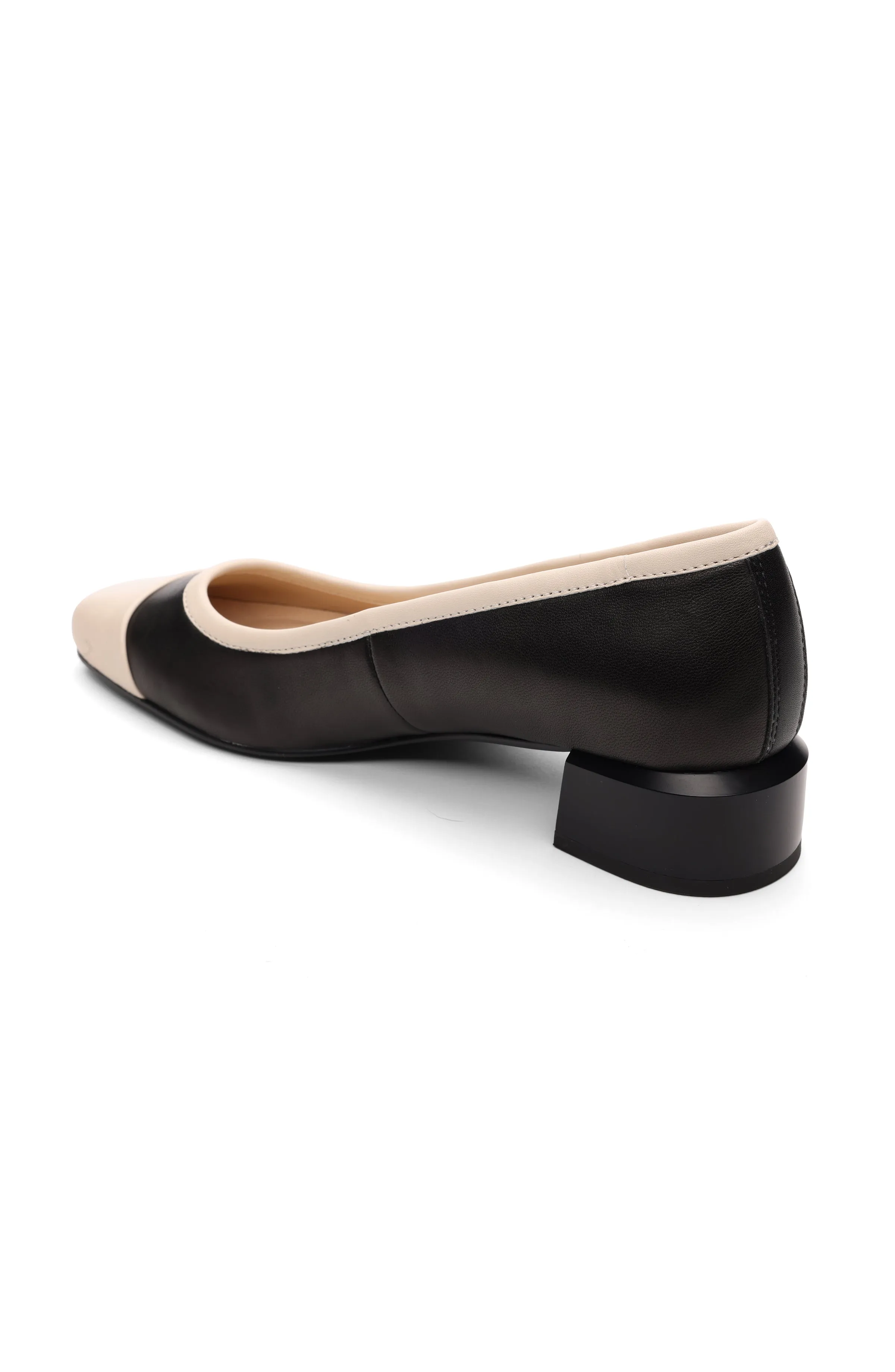 IRVINE ROUNDED TOE SLIP ON WITH BLOCK HEEL