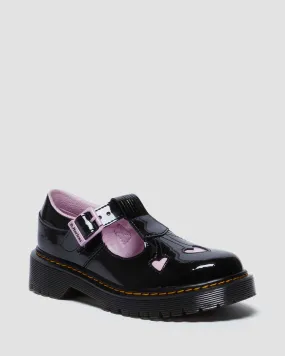 Junior Heart Patent Leather Mary Janes