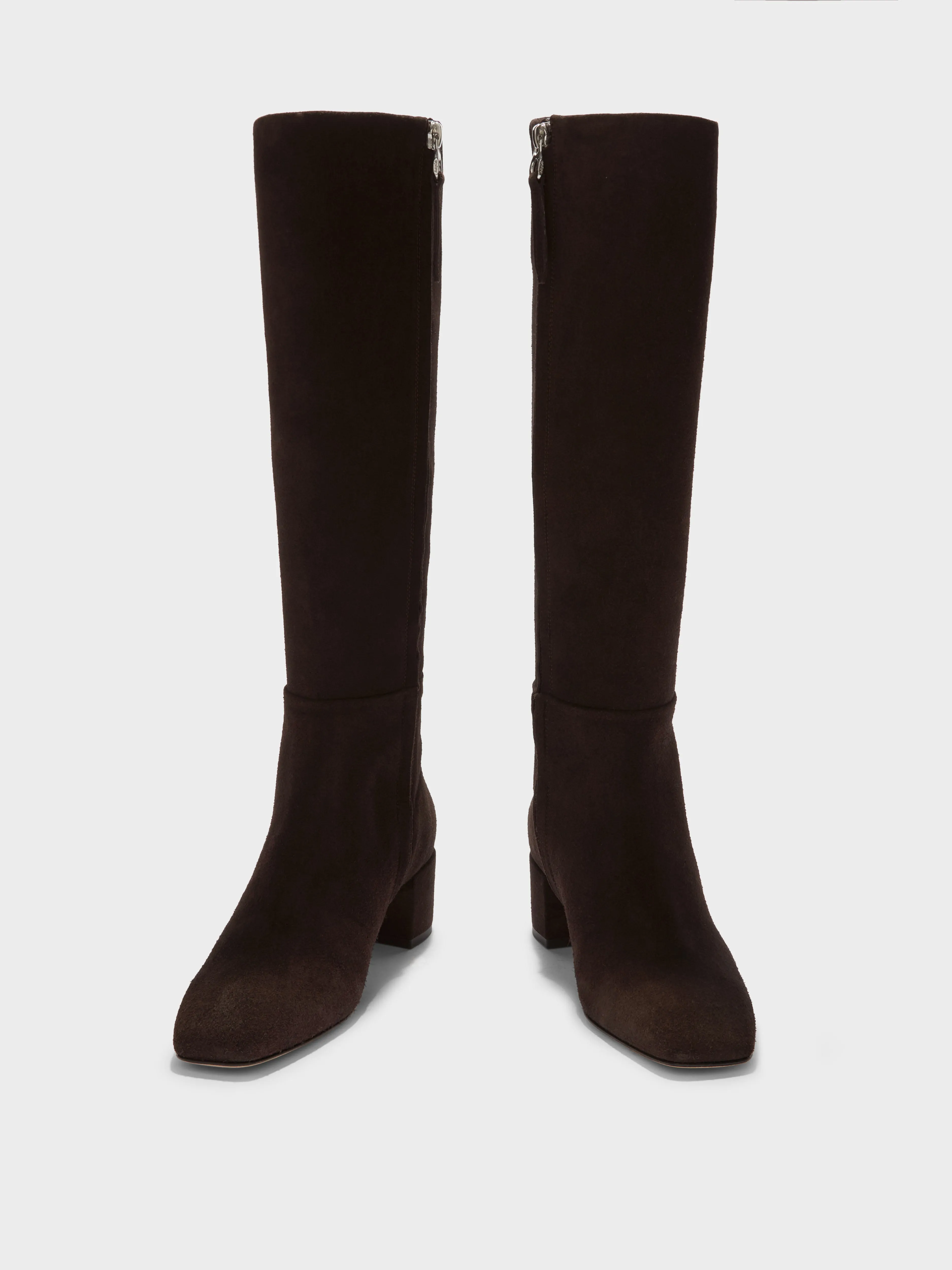 Laura Suede Knee-High Boots