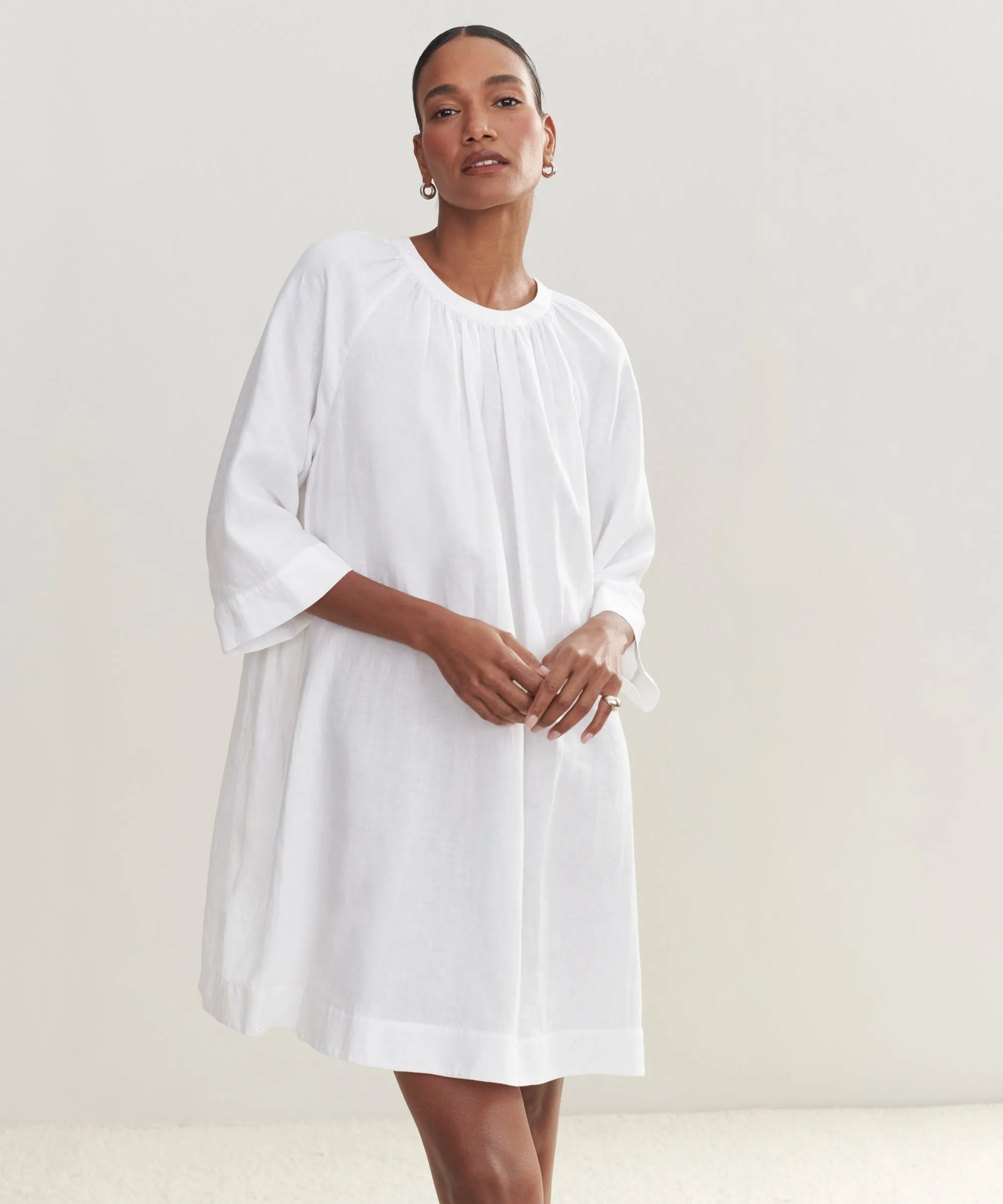 Linen August Dress