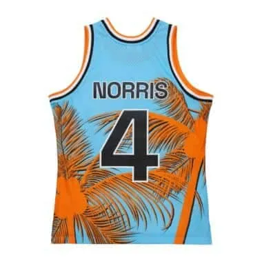 McLaren Racing F1 Special Edition Miami GP Lando Norris Mitchell & Ness Basketball Jersey