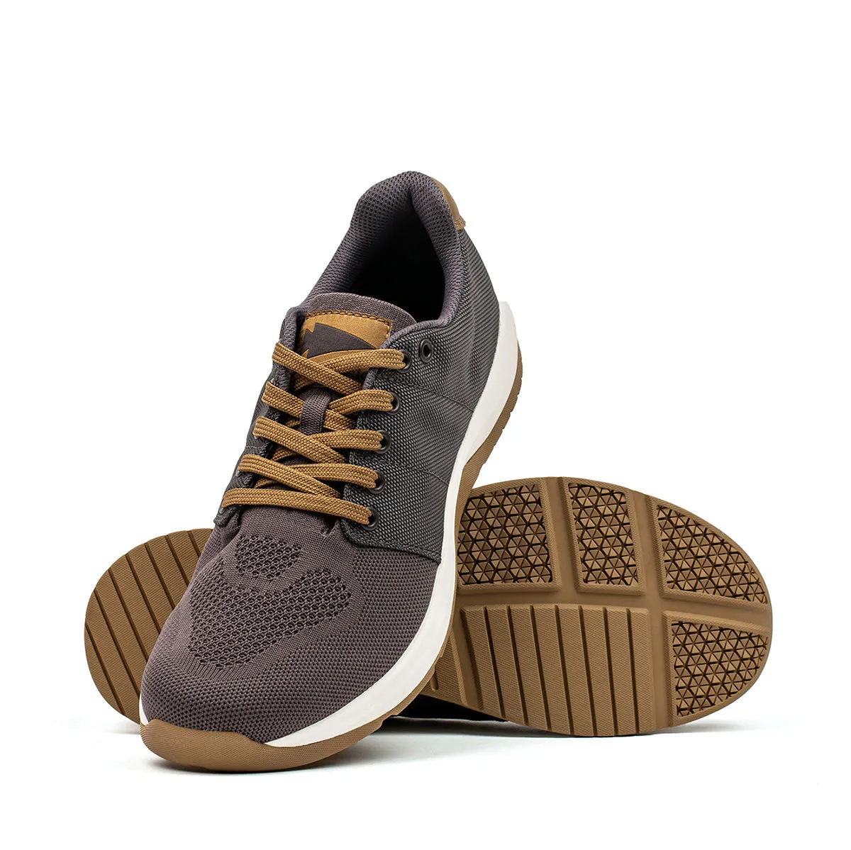 Men's Ballistic Trainers - Charcoal   White   Coyote