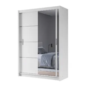 Mersey 150cm Sliding Door Wardrobe White