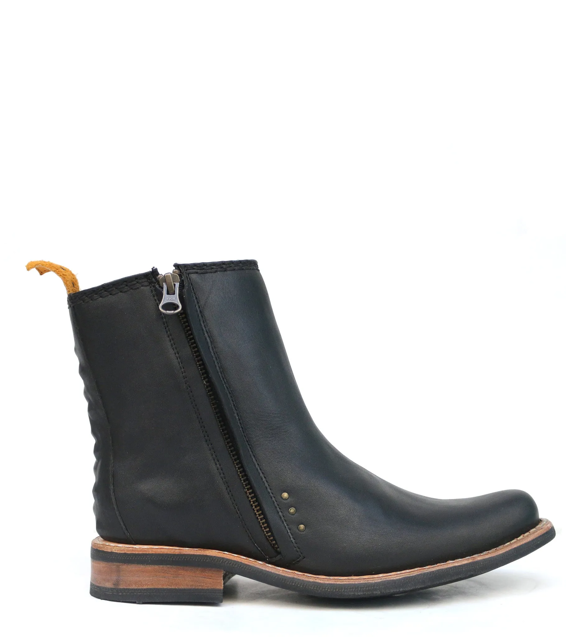 No.1041 TARMAC zip boot Black WOMEN