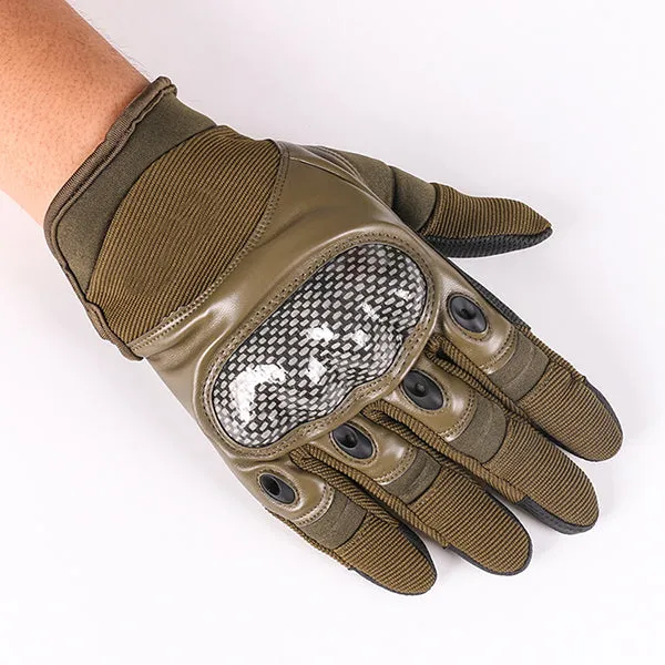 Outdoor Riding Non-slip Full Finger Men's Gloves