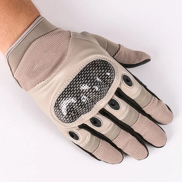 Outdoor Riding Non-slip Full Finger Men's Gloves