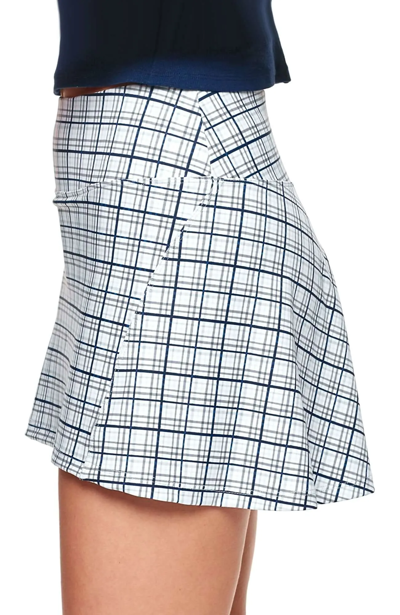 Swish Tennis Skirt Boyfriend Plaid