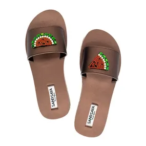 Watermelon- Waterproof Espadrille Flat