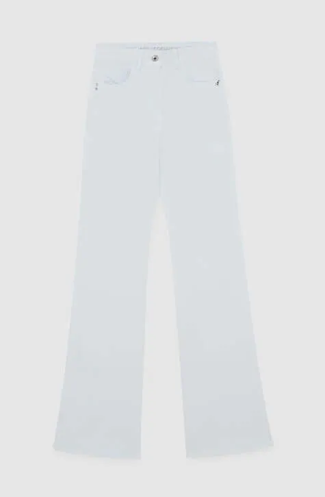 White Flared Jeans