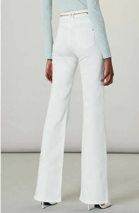 White Flared Jeans