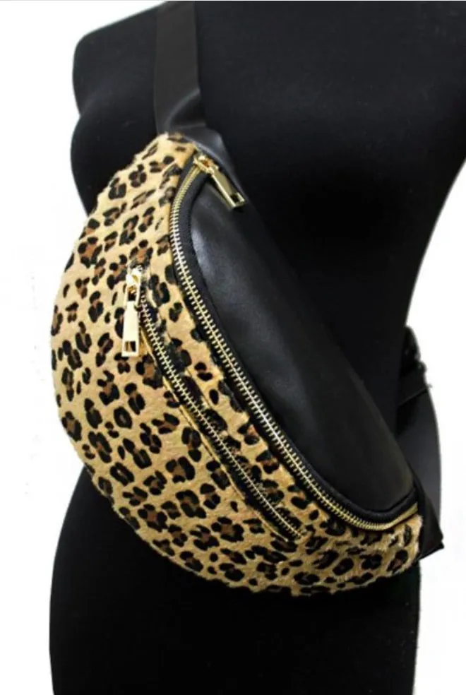 WILD CHEETAH PRINT CROSSOVER BELT BAG