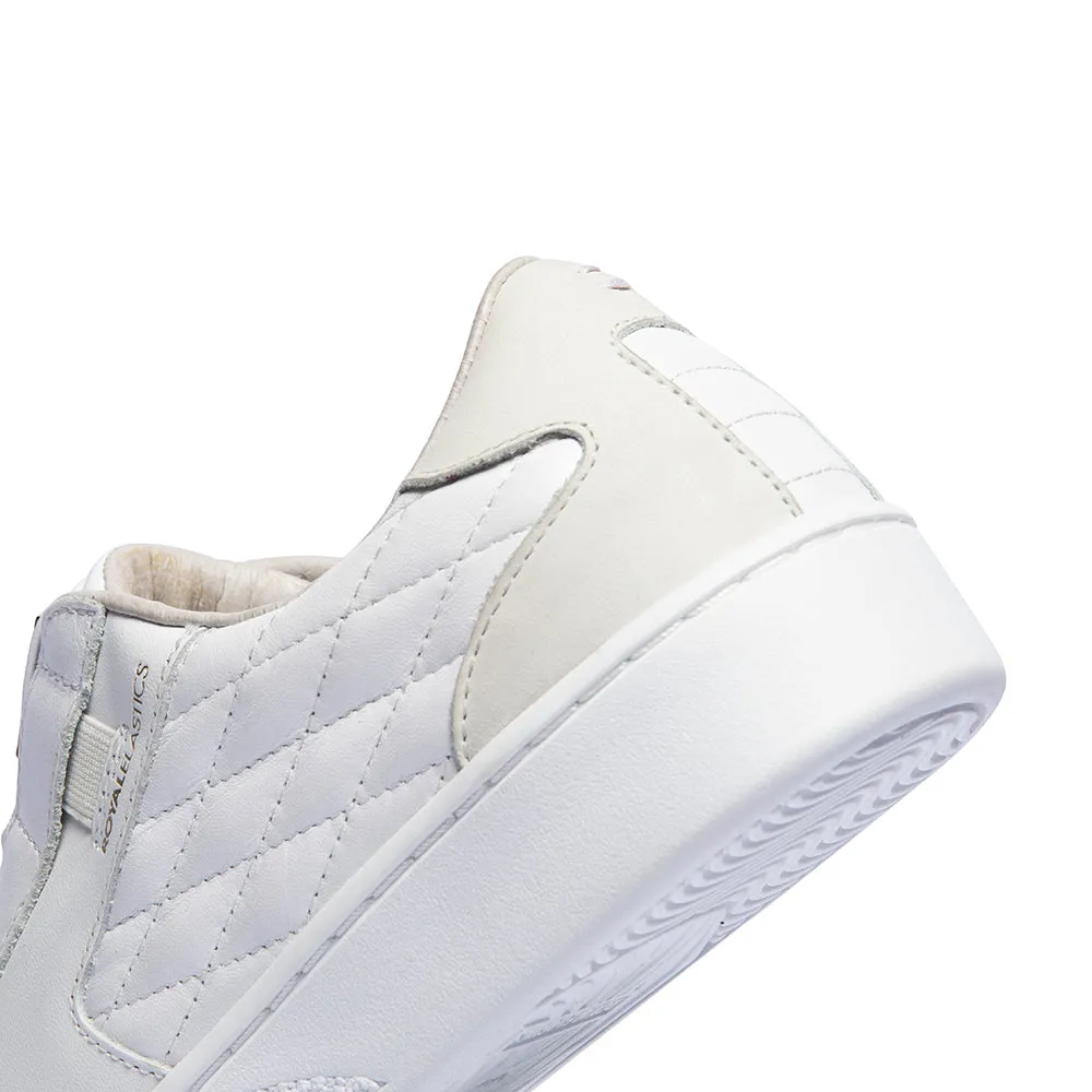 Women's Adelaide White Cream Leather Sneakers 92694-000